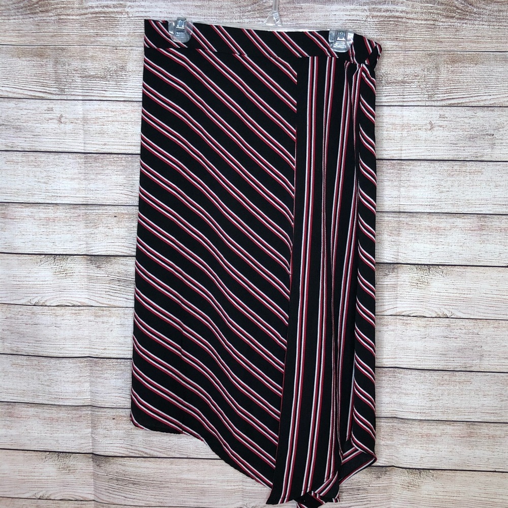 Divided by H&M‎ Candy Striped Asymmetrical Skirt